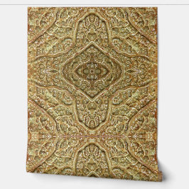 Papel Pintado Ocher Organic abstract patrón de vinilo fondo de p