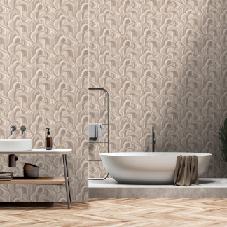 Papel Pintado Ola de lujo Art Déco