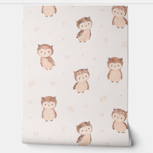 Papel Pintado Olas cutáneo en tonos tierra
