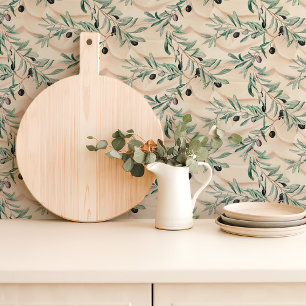 Papel Pintado Olive Branch Kitchen
