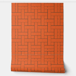 Papel Pintado Onda Geométrica Negrita: Un Patrón Moderno