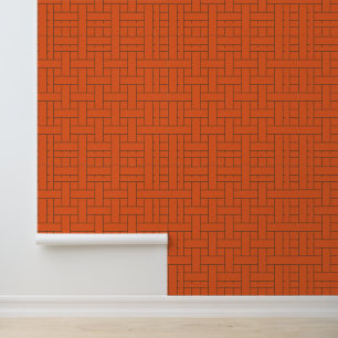 Papel Pintado Onda Geométrica Negrita: Un Patrón Moderno