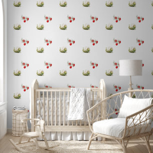 Papel Pintado Oruga Adorable