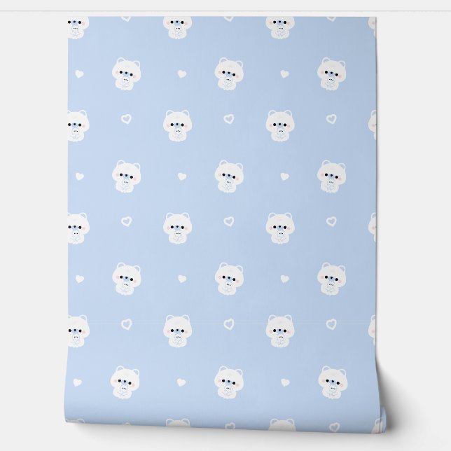 Papel Pintado Oso polar (Desenrollar)
