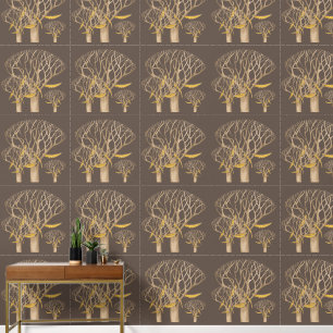 Papel Pintado Otoño tardío en un