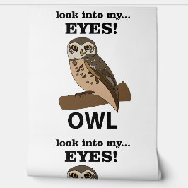Papel Pintado Owl Look In My Eyes Owl
