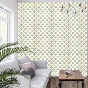 Papel Pintado Pabellón de Palma Azur   Palma Costera Art Déco