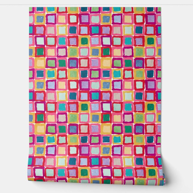 Papel Pintado Painted Patches Wallpaper (Desenrollar)