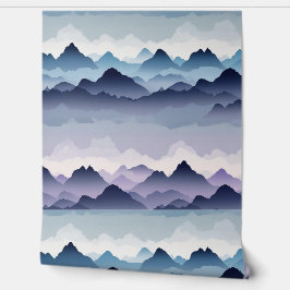 Papel Pintado Paisaje montañoso de popa y palo