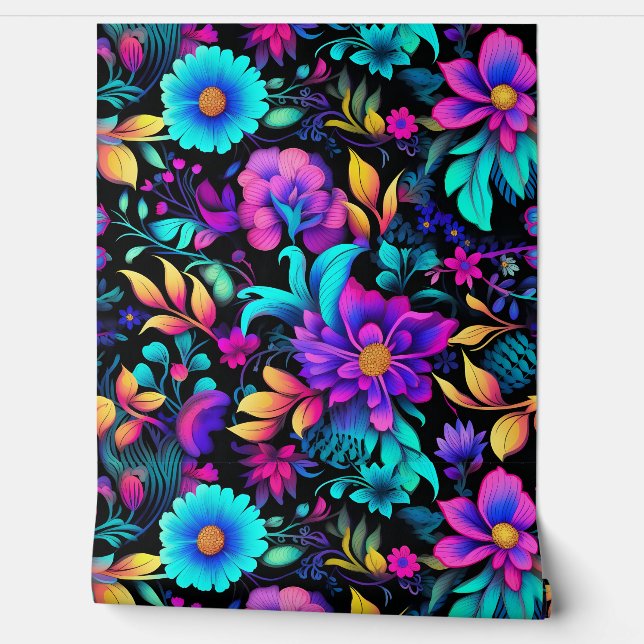 Papel Pintado Paisaje peatonal primático Botánico (Desenrollar)