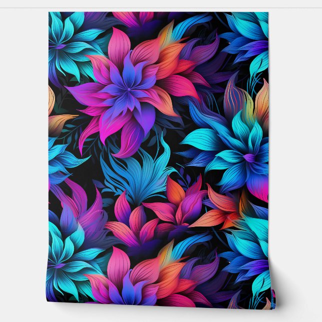 Papel Pintado Paisaje peatonal primático Botánico (Desenrollar)