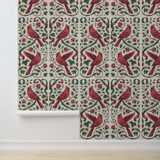 Papel Pintado Pájaro audaz maximalista