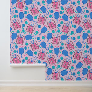 Papel Pintado Palas y bolas de bolas de bolas