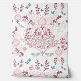 Papel Pintado Paleta rosa William Morris Design