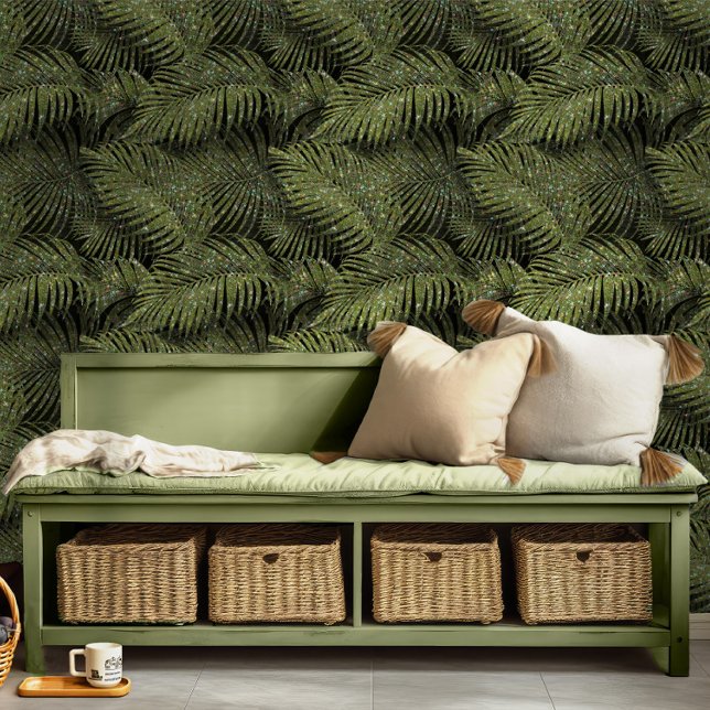 Papel Pintado Palm esparcante deja verde ID831 (Subido por el creador)