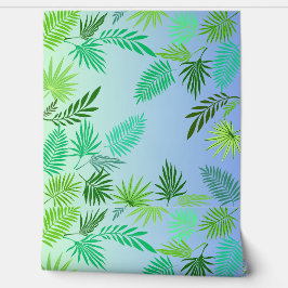 Papel Pintado Palm Leaves vacaciones de verano Verde tropical