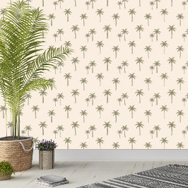 Papel Pintado Palmeras Boho Casa de Campo Costera Bohemians