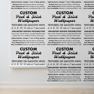 Papel Pintado Palo de vinilo suave y personalizado