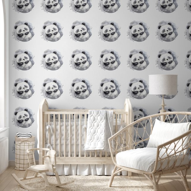 Papel Pintado Panda Acogedor (Niños)