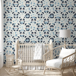 Papel Pintado Panda Bears Nursery