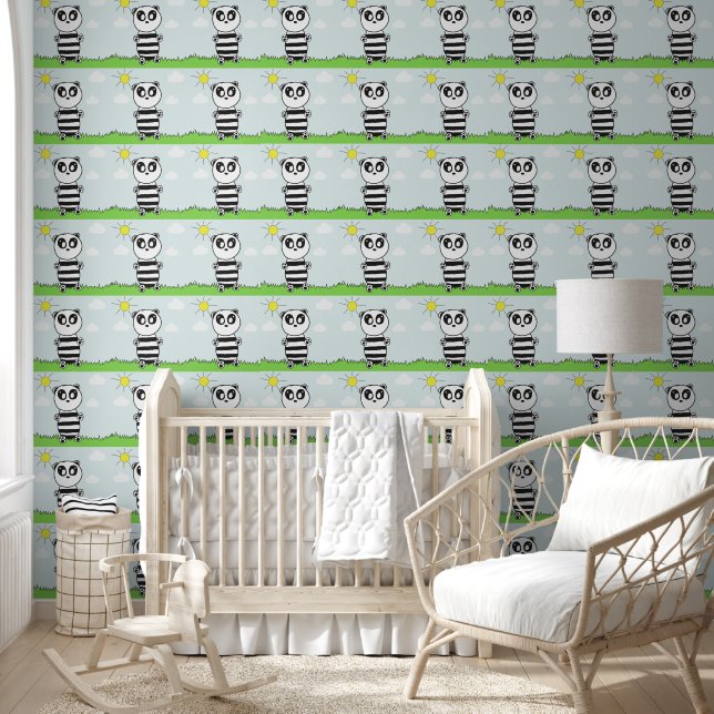 Papel Pintado Panda Kids (Niños)