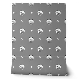Papel Pintado Panda Love