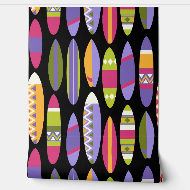 Papel Pintado Pantalones Hawaianos de la playa Secreta - Blues (Desenrollar)