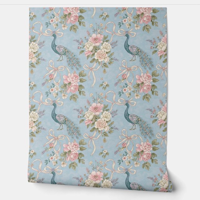 Papel Pintado Papel de escritorio de Peel y Palo - Pavo de pavo  (Desenrollar)