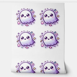 Papel Pintado Papel de escritorio fantasma Kawaii Cute Pastel Ha