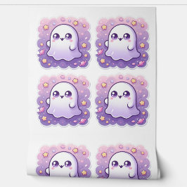 Papel Pintado Papel de escritorio fantasma Kawaii Cute Pastel Ha