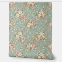 Papel de escritorio Peel and Stick - Rosas de cose