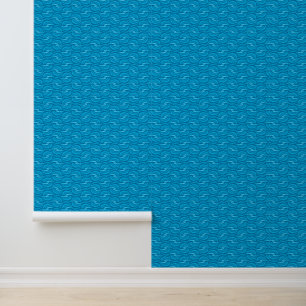 Papel Pintado Papel de fondo azul de giro