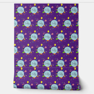 Papel Pintado Papel de fondo de cumpleaños feliz   Decoración vi