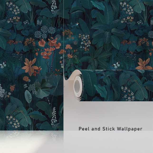 Papel Pintado Papel de fondo de escritorio místico de la jungla  (Subido por el creador)