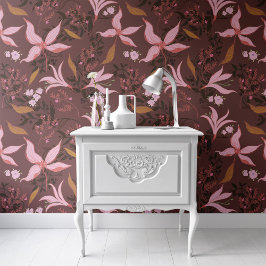 Papel Pintado Papel de fondo de escritorio vegetal vintage Peel