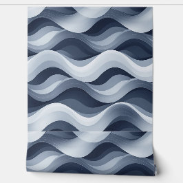 Papel Pintado Papel de fondo Monocromático de efecto de ripple -