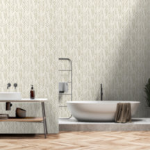 Papel mural de elementos herbales neutros al estil