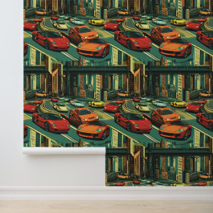 Papel Pintado Papel tapiz colorido para los aficionados al autom