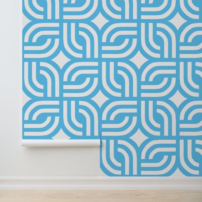 Papel Pintado Papel tapiz de azulejos geométricos ornamentales b (Solicitud)