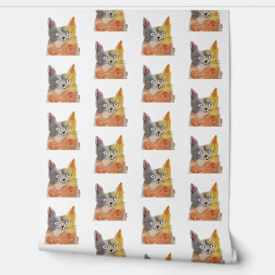 Papel Pintado Papel tapiz de color de agua para los amantes del 