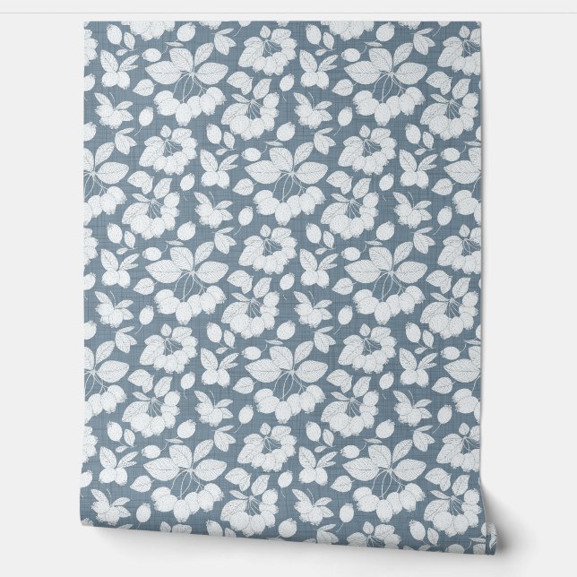 Papel Pintado Papel tapiz de la bifurcación monocromática (Desenrollar)