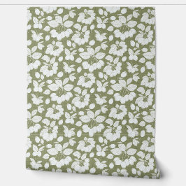 Papel Pintado Papel tapiz de la bifurcación monocromática