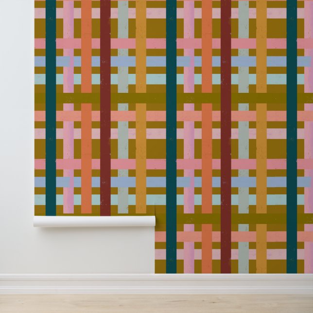 Papel Pintado Papel tapizado brillante con textura (Solicitud)