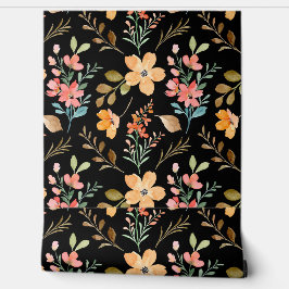 Papel Pintado Paradise in Bloom – Colorful Tropical Floral 