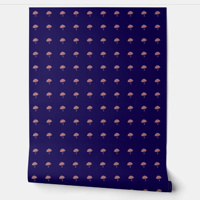 Papel Pintado Paraguas decorativos  (Desenrollar)