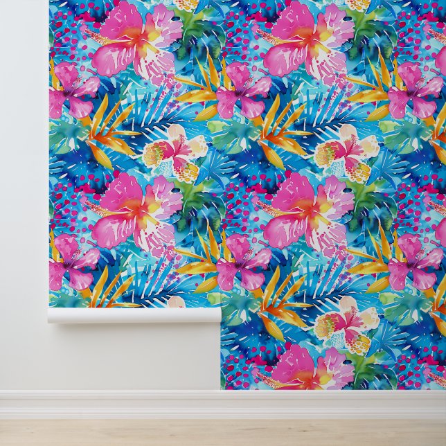 Papel Pintado Paraíso acuarela (Solicitud)