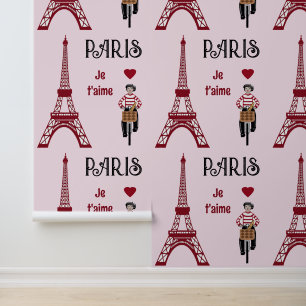 Papel Pintado Paris je t'aime