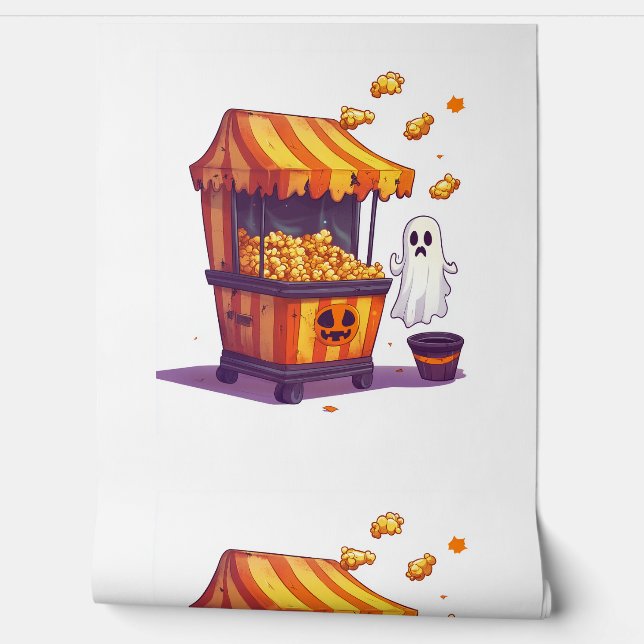 Papel Pintado Paro de palomitas de maíz embrujado (Desenrollar)