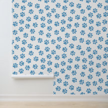 Pasta de perro, garras de perro, patas azules