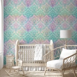 Papel Pintado Pastel Damask
